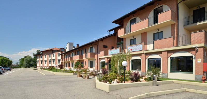 Green Class Hotel Candiolo Bagian luar foto